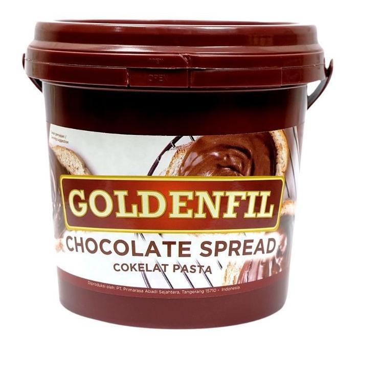 

COD Kejutan disini GOLDENFIL COKLAT SPREAD 1kg / Selai Coklat TANPA Crunchy