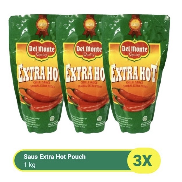 

DELMONTE Extra Hot 1kg Pouch isi 3