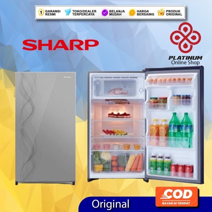 SHARP KULKAS SJ N192D VB