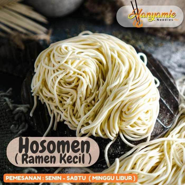

BEST SELLER- Hosomen ramen kecil