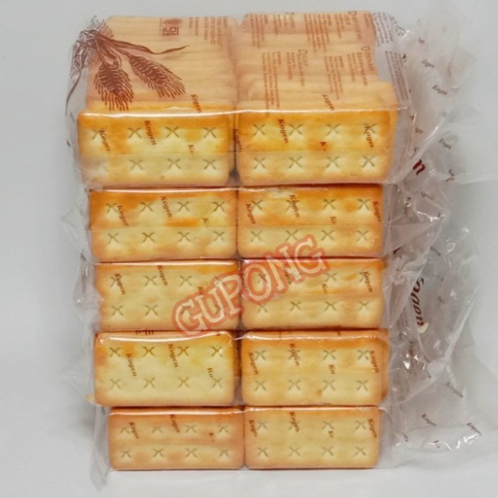 BISKUIT KHONG GUAN LEMON PUFF - Biskuit Lapis Isi Krim Lemon 800 gram