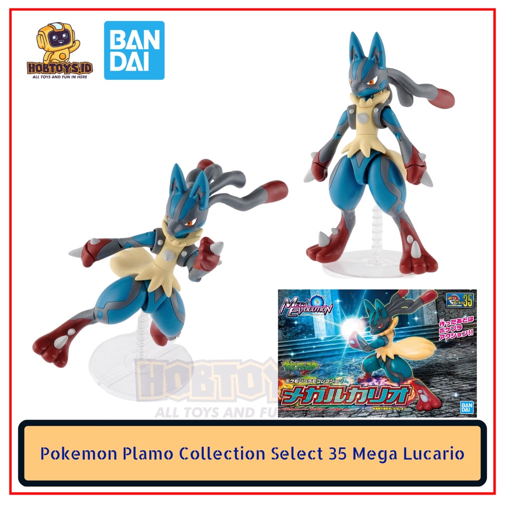 Pokemon Plamo Collection Select Series 35 Mega Lucario
