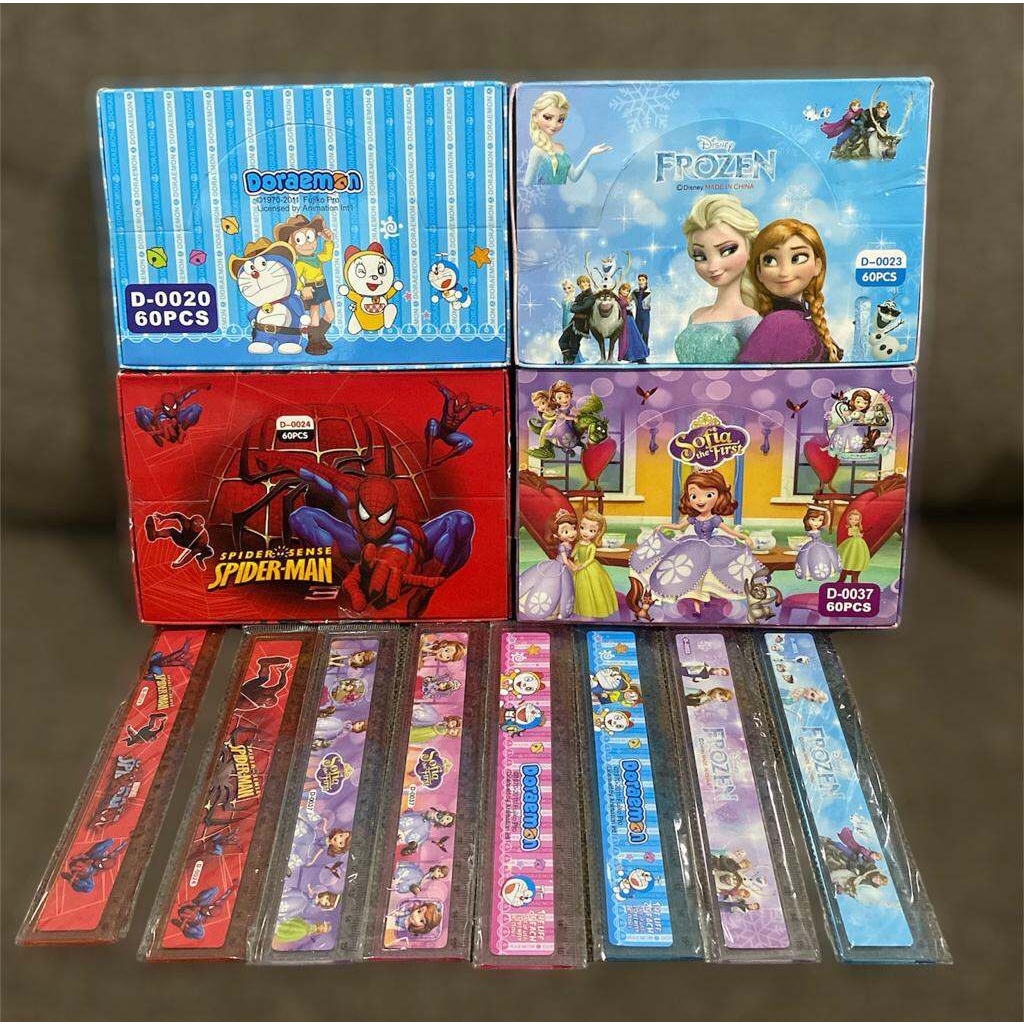 

PENGGARIS PLASTIK KARAKTER 15CM || PENGGARIS MIKA KARAKTER FANCY