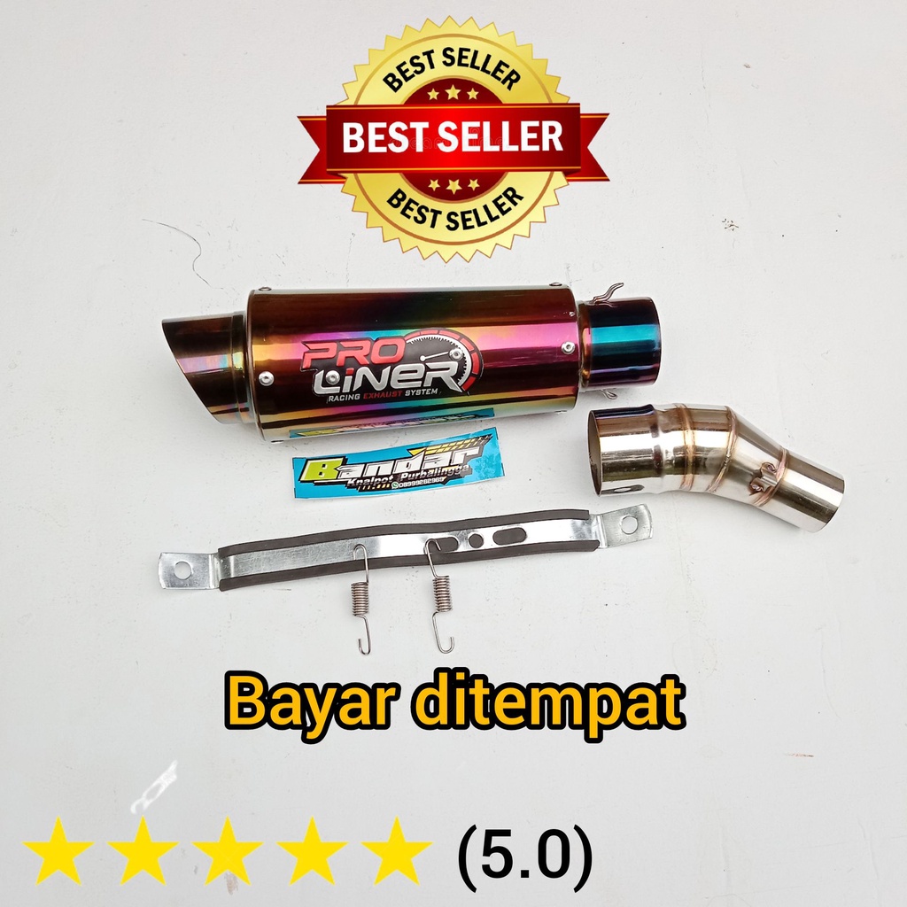 TERMURAH KNALPOT RACING PRO LINER RAINBOW FOR NINJA 250 FI NINJA 250 KARBU NINJA MONO SLIP ON