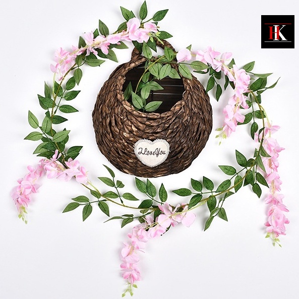 HK / COD / BUNGA WISTERIA / BUNGA / BUNGA HIAS / BUNGA PLASTIK / BUNGA WISTERIA RAMBAT / BUNGA WISTE