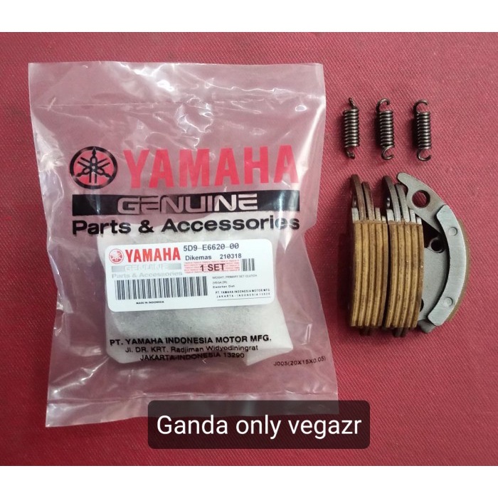 Kampas Ganda Only + Per Ganda Yamaha Vega ZR / Jupiter Z1 / Vega Force - 5D9
