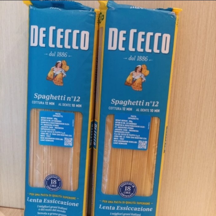 

dececco pasta spaghetti spaghetty n 12 500gr