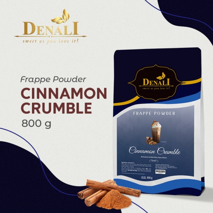 

Denali Powder Cinnamon Crumble 800gr - 05