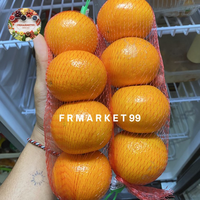 Jeruk Wokam Jaring 4 Pcs Manis Segar / Buah Jeruk Wokam / Pack