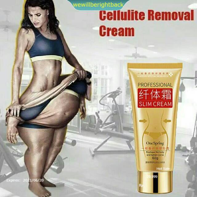 bakar lemak Pelangsing Fat Burn Slimming Body Cellulite Cream one spring diet cream pelangsing tubuh