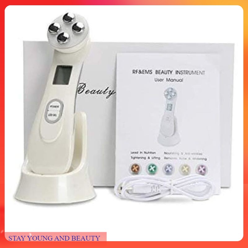 Mesotheraphy mini rf radio frekuensi wajah mesotherapy RF elektrik setrika wajah ems pdt light S