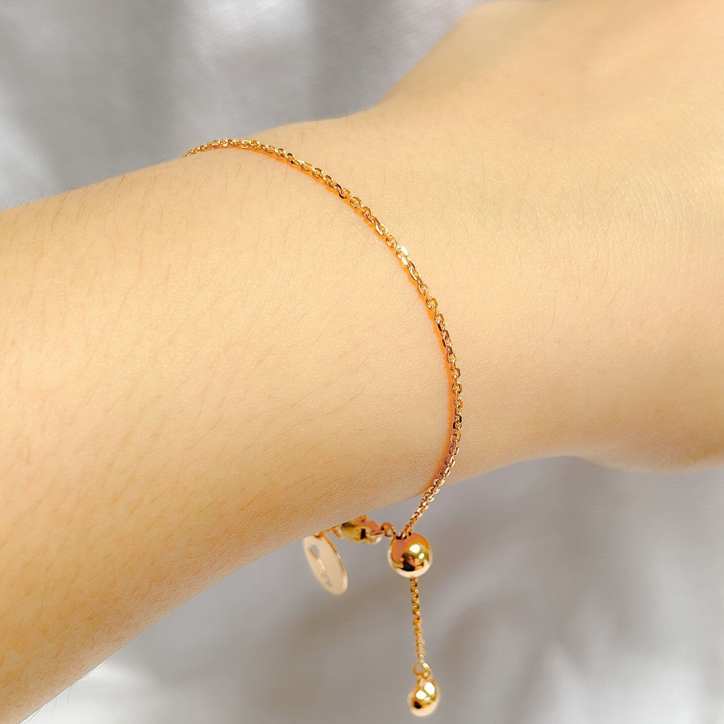 Gelang SERUT anak dan dewasa emas asli kadar 700 70 16k 750 75 17k rantai tangan tali tiger padat ch