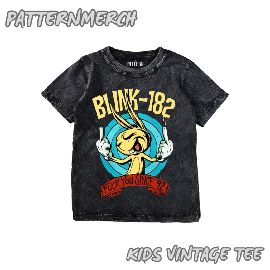 patternmerch "blink 182" kaos anak | T - shirt kids | baju anak