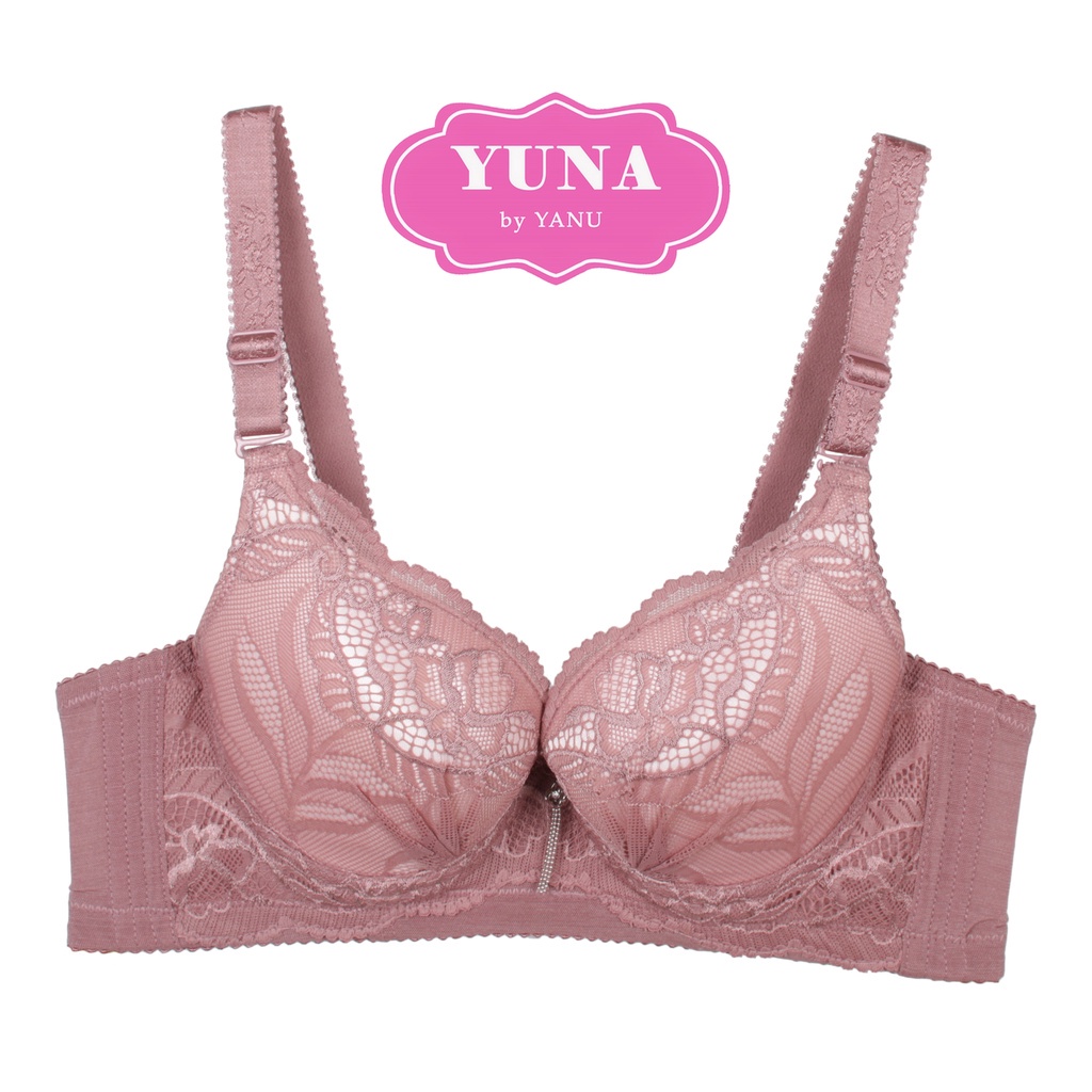 Push Up  Bra Brukat Kawat Yuna  X Inshowan 2515 | 32A - 36A