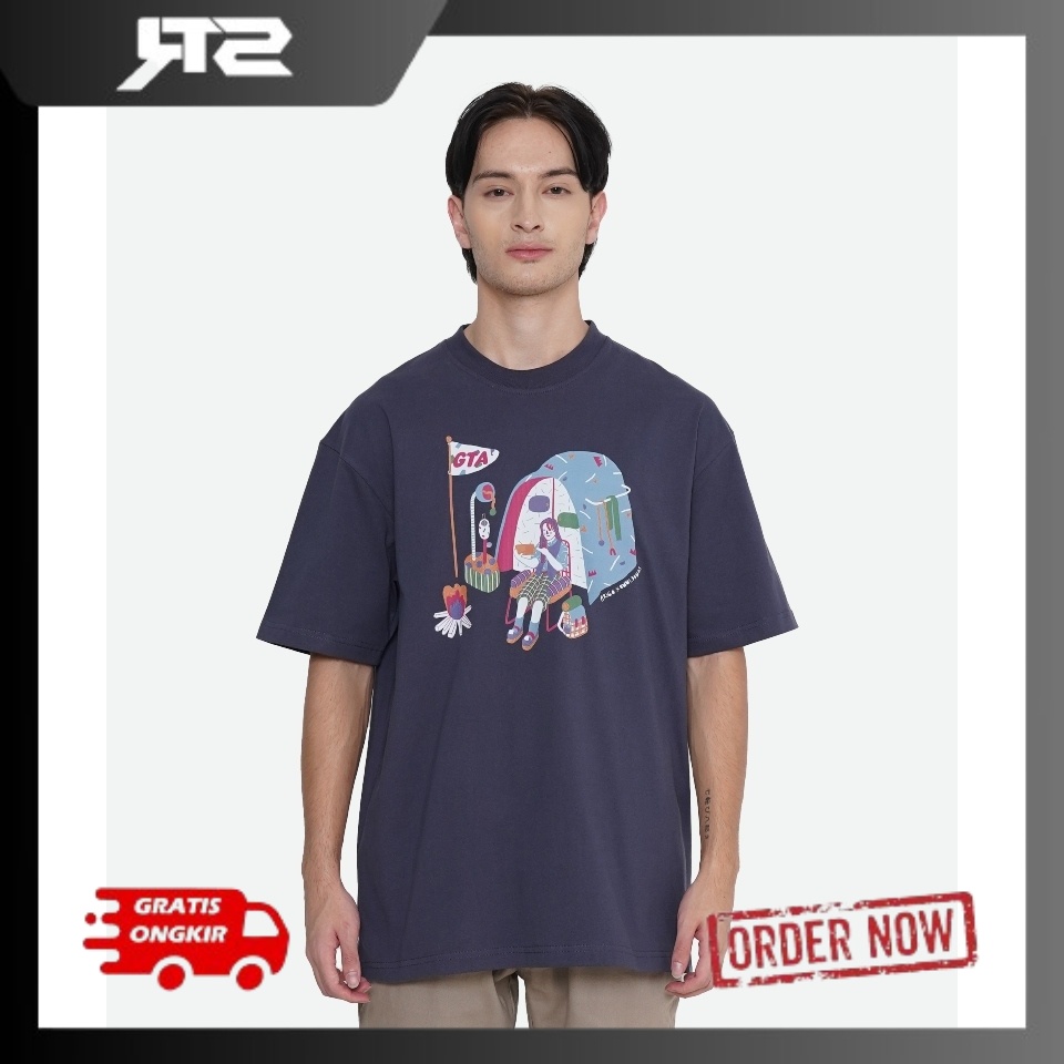 T-Shirt Gita JKT48 Navy By Ummi Damas