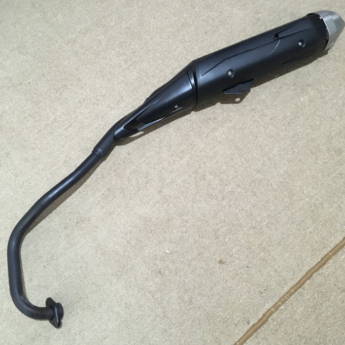 knalpot original jupiter mx king bekas copotan