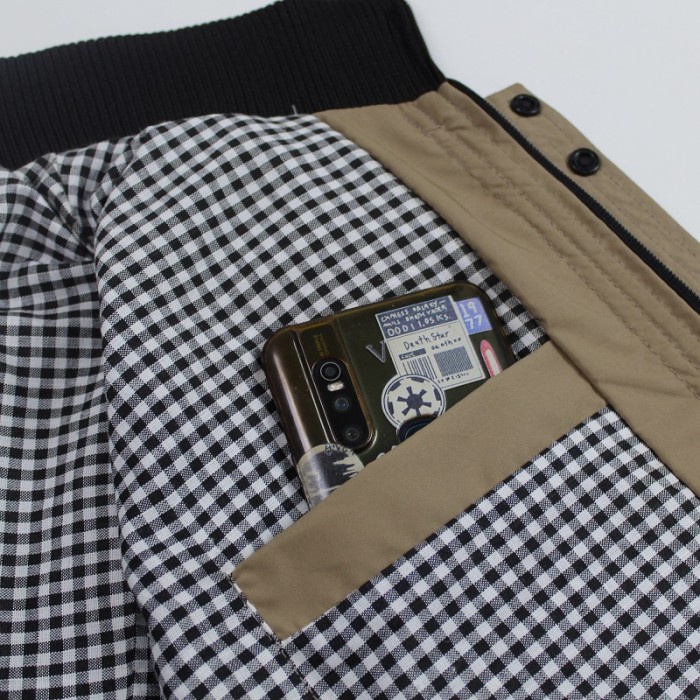 ✨BISA COD✨ -Jaket Rompi Pria Multifungsi Beige PREMIUM Size M L XL Jumbo 2XL 3XL - Beige, 2XL Rompi 