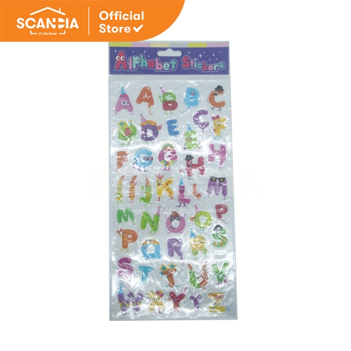 

SCANDIA Stiker Huruf Alphabet Stickers Party (SL0365)