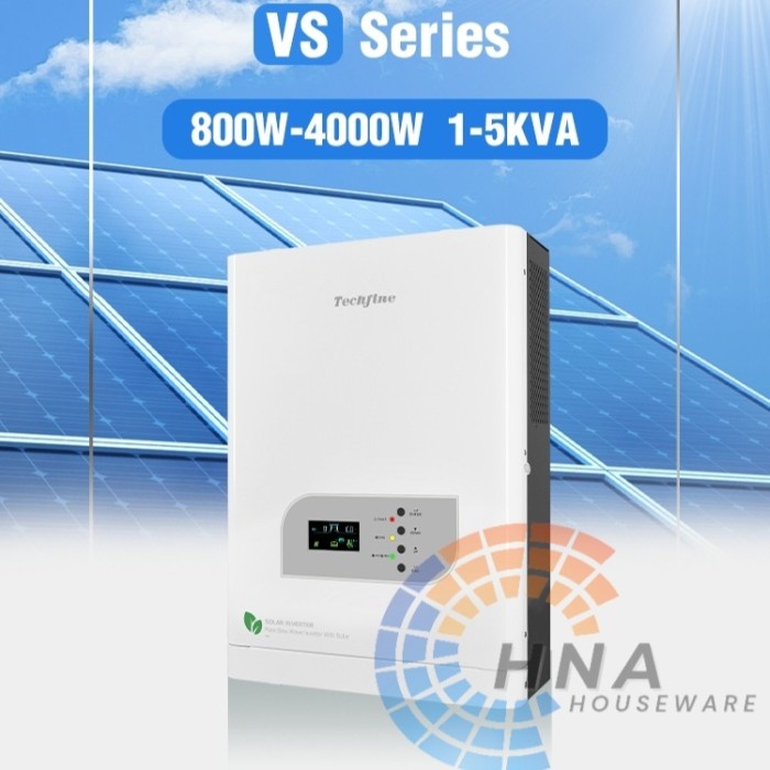 Techfine Inverter hybrid trafo low frequency 3KVA with MPPT 60A