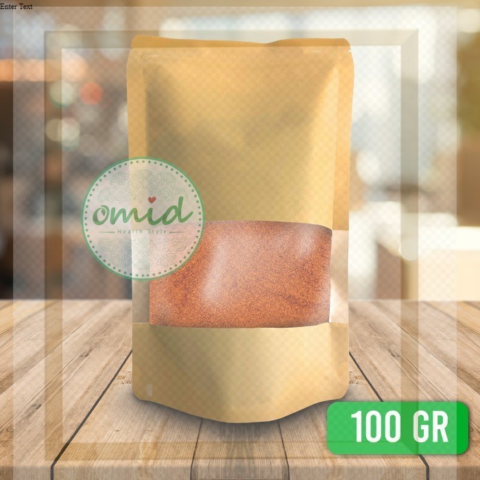 

Smoked Paprika Powder | Paprika Asap - 100gr [ Paper Pouch Packaging ] - 50 gr, Paper Bowl Lh