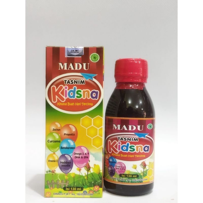 

BQ Madu Anak Kidsna Tasnim 130ml Nafsumakan Kecerdasan Otak