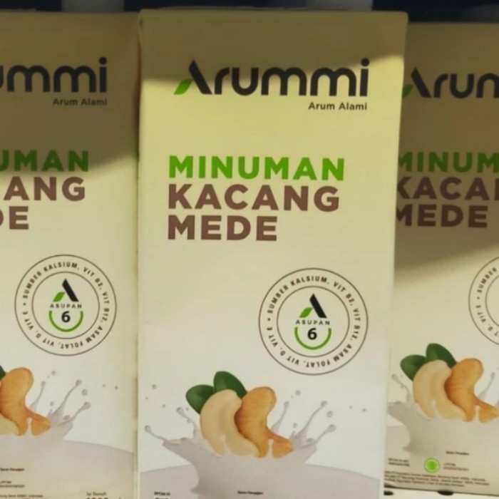

arummi cashew milk drink minuman kacang mede 1 liter
