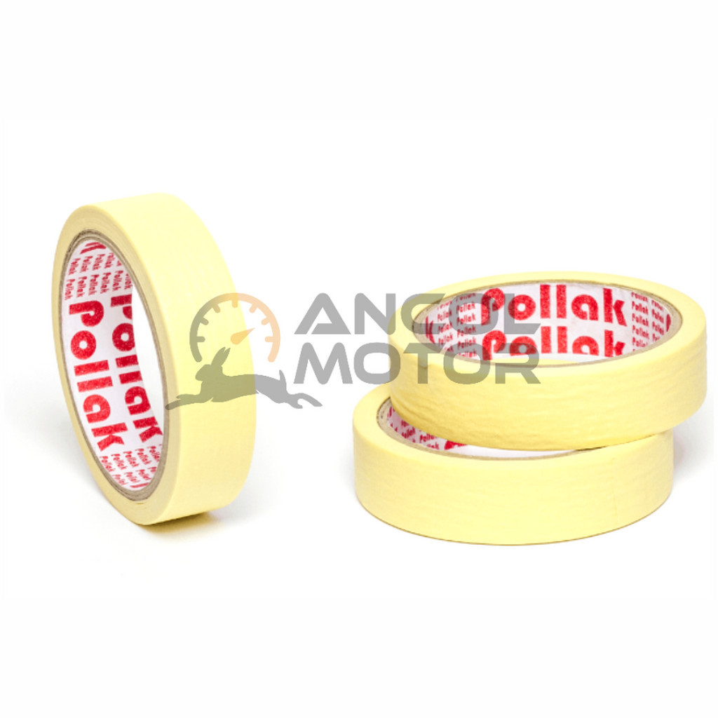 

Solasi Kertas 1 inc Masking Tape Paper Lakban Solatip Cat Isolasi tahan air