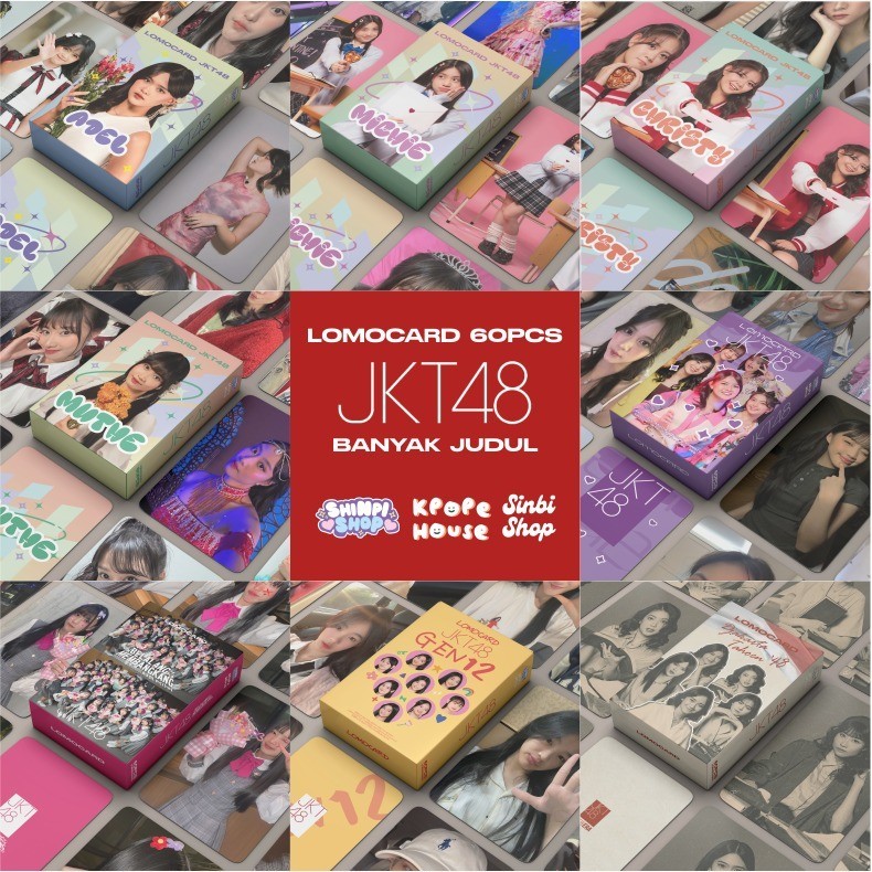 [60pcs] PACK PHOTOCARD JKT48 BANYAK JUDUL ALBUM LOMO CARD PHOTO CARD KPOP LOMOCARD KPOPERS PHOTOCARD