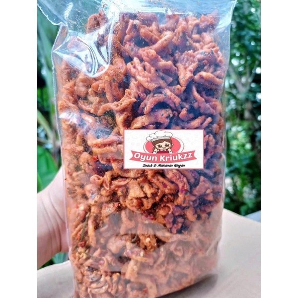 

READY STOCK!!! [ PROMO ] USUS AYAM CRISPY PEDAS JERUK 500 GRAM / USUS AYAM - PEDAS JERUK