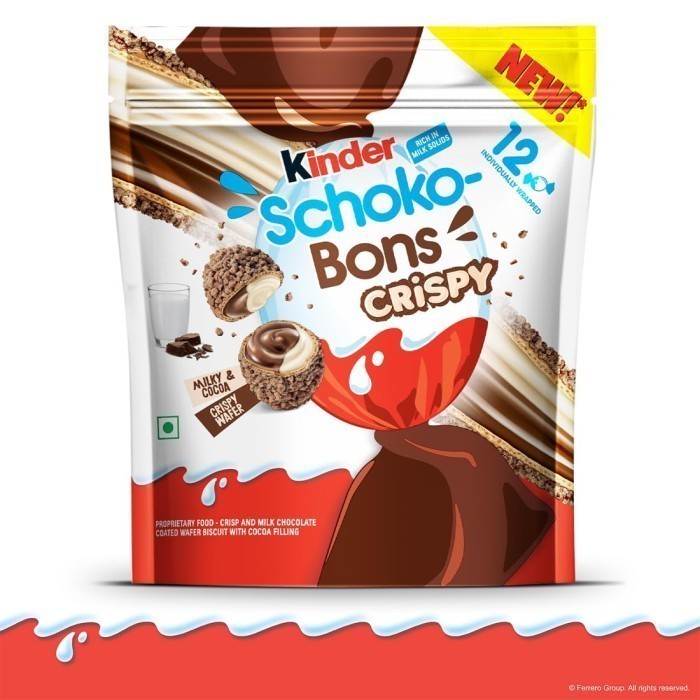 

KINDER Schoko Bons Crispy isi 12pcs