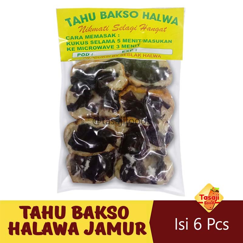 

Tahu Bakso Halwa Jamur Isi 8 Pcs