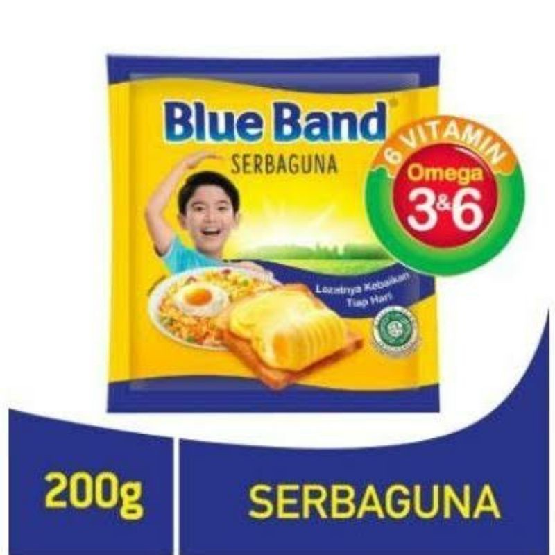 

BNS - MENTEGA BLUE BAND KEMASAN 200G SERBAGUNA - FDY