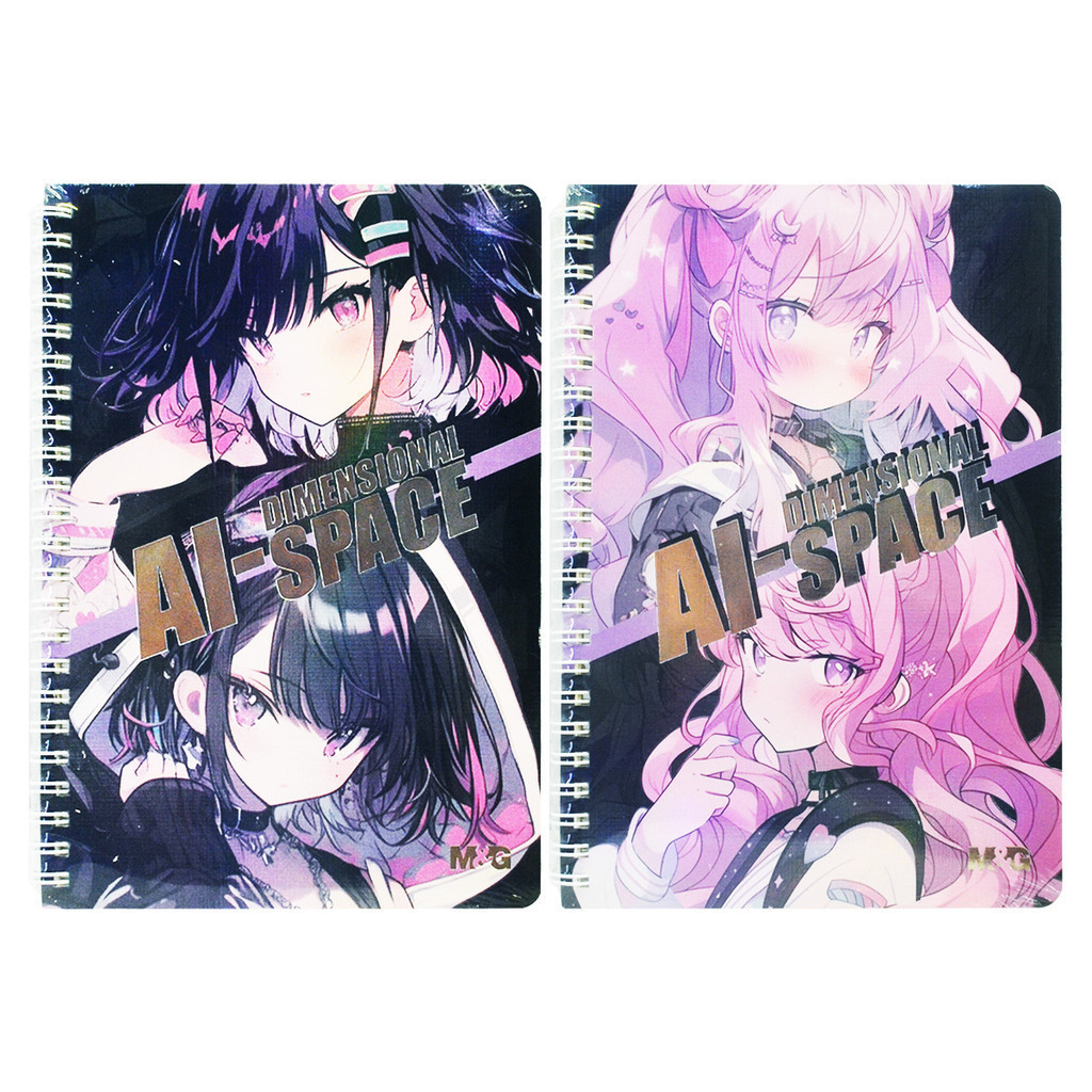 

M&G Spiral Book Buku Agenda Spiral Fantasy Anime APNDG046 B5 APNDC025 A5