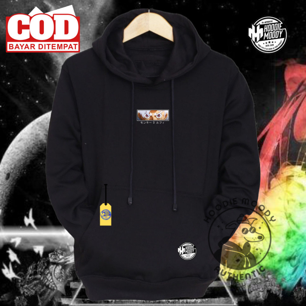 HOODIE.MOODY Sweater pria hoodie moody luffy gear 5 anime aesthetic mint Sweater hodie distro katun 