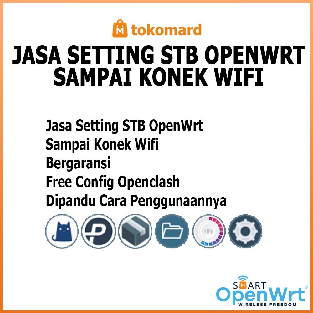 Jasa Setting STB OpenWrt Sampai Konek Wifi Bergaransi Free Config Openclash