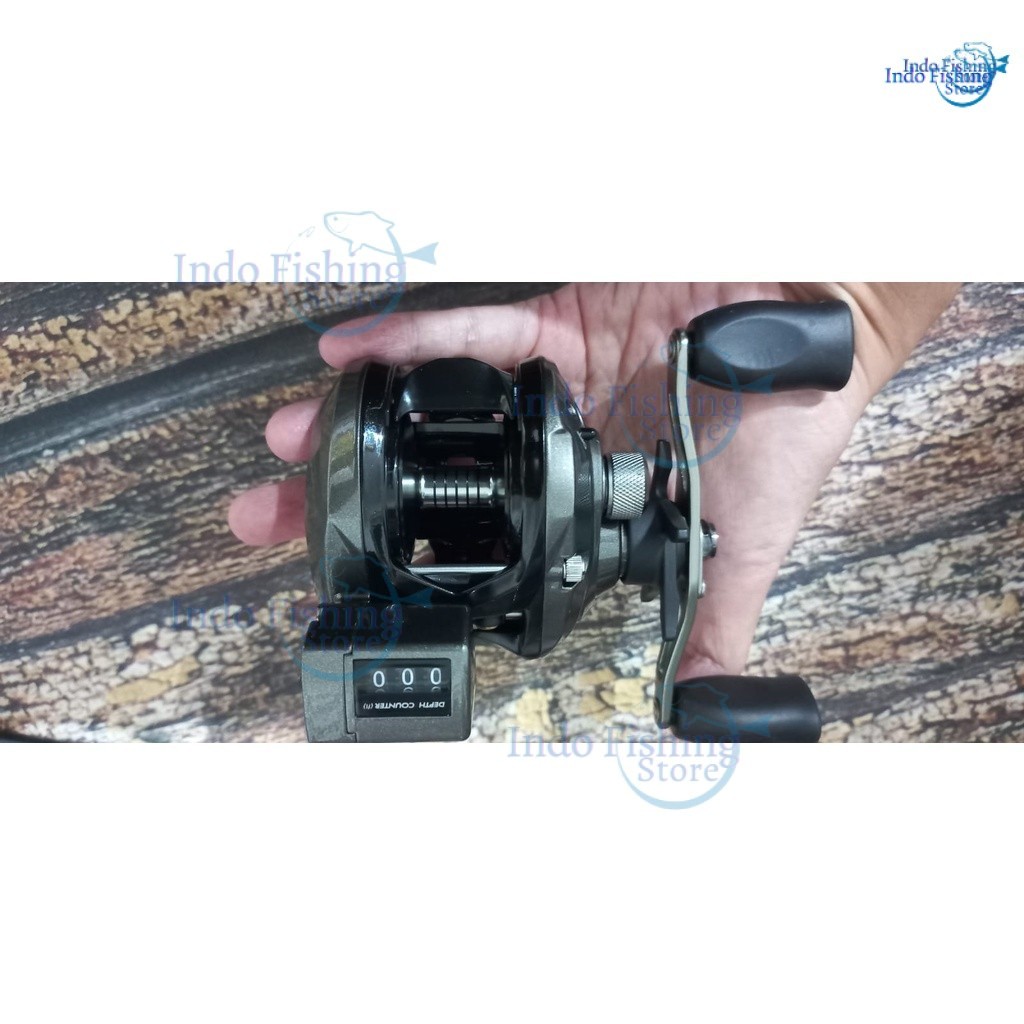 Reel BC Okuma Fishing Convector CV-163DLX Handle Kiri baitcasting Low Profile Line Counter