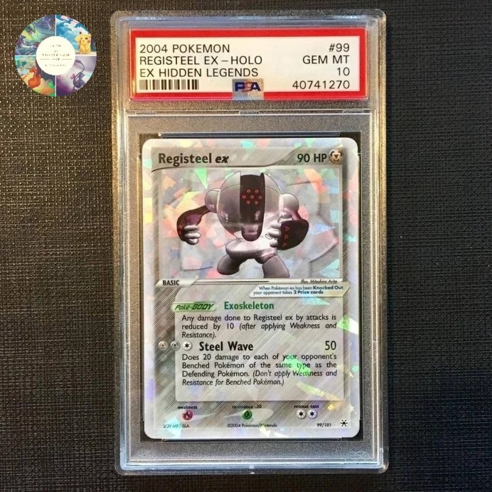 Kartu Pokemon - Registeel ex Hidden Legends PSA 10