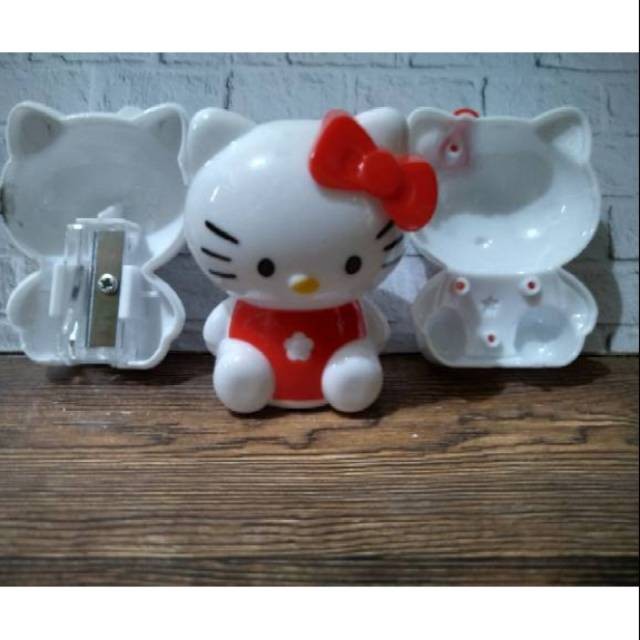 

Rautan Bentuk Karakter Hello Kitty Serutan Pensil