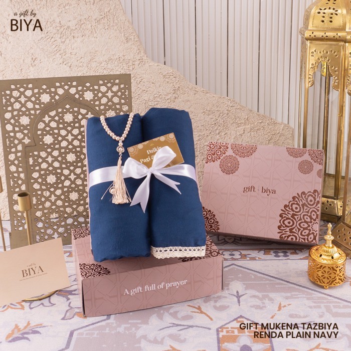 

PROMO LEBARAN GIFT MUKENA PROMO LEBARAN | KADO ULANG TAHUN | HAMPERS SESERAHAN - PLAIN NAVY