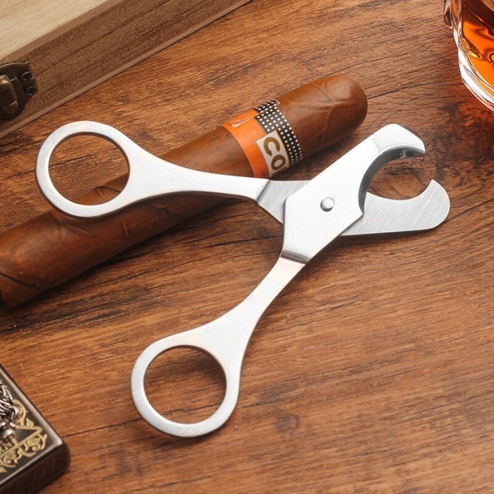 

Gunting Pemotong Cerutu Cigar Scissors B004 ( Stainless Steel ) - S1