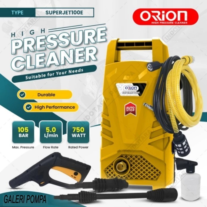 Alat steam cuci motor & mobil Jet Cleaner - Orion SUPERJET100E