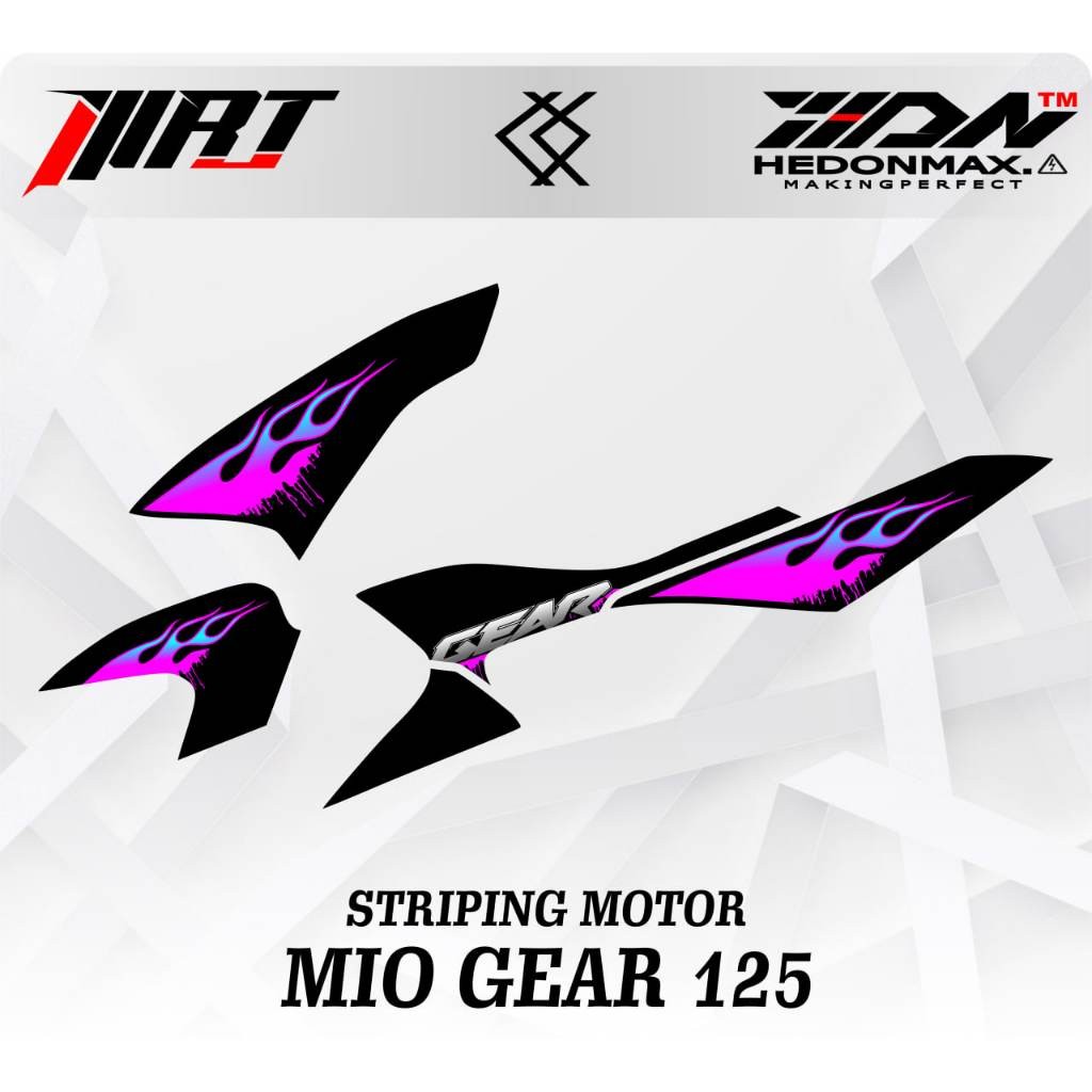 Striping Mio Gear  - Striping Mio Gear Api Vol 3