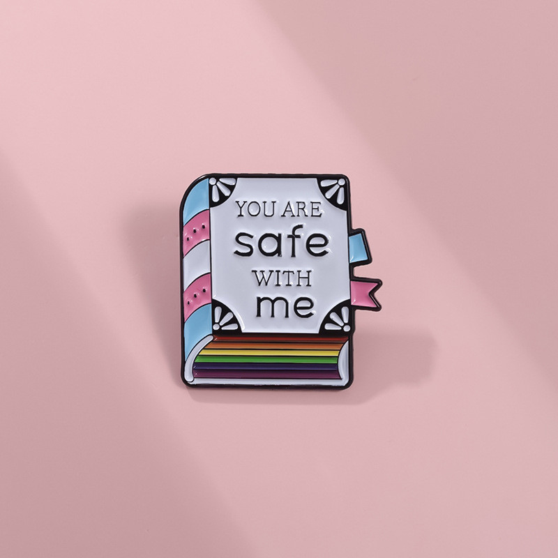 

Pin Club | Cartoon Book Notebook Design Brooches Creative Letter Metal Custom Badge Clothing Bags Accessories Gift Dropshipping