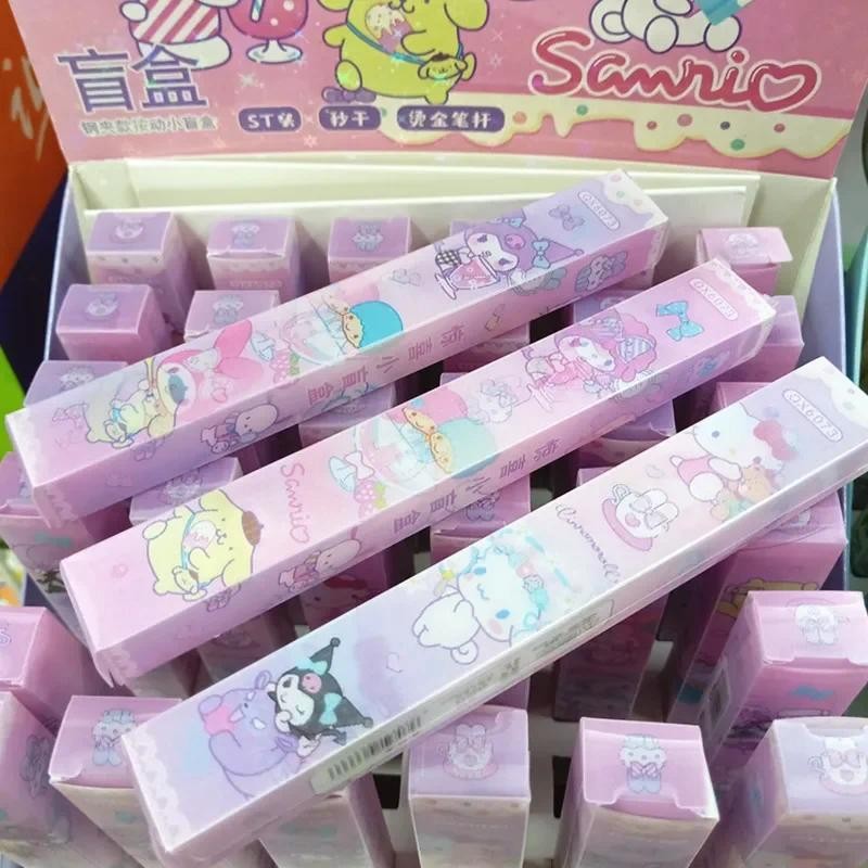 

Random 1Pcs Sanrio Kawaii Gel Pen mymelody Kuromi ballpoint pen Cute Stationary Supplies Back To School birthday gift