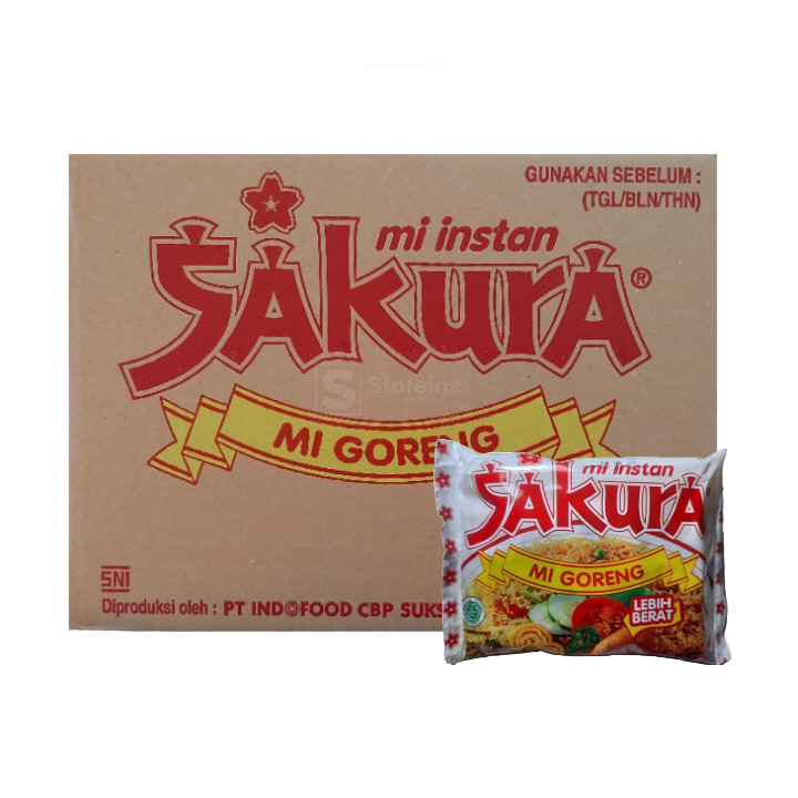 

Sakura Mi Goreng Instan 1 Dus Karton Isi 40pcs