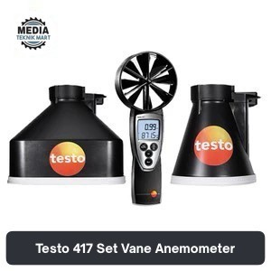 

Testo 417 Set 1200×200mm and 330×330mm Vane Anemometer Set 0563 4171