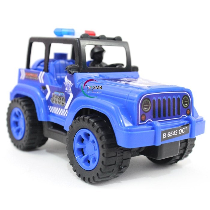 MAINAN MOBIL PATWAL JEEP MOBILAN TENTARA DORONG MELAJU   OCT6543