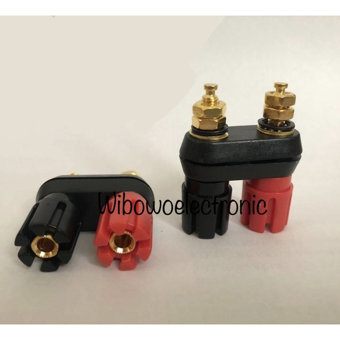 

Binding post gold gandeng binding post gold double WB27