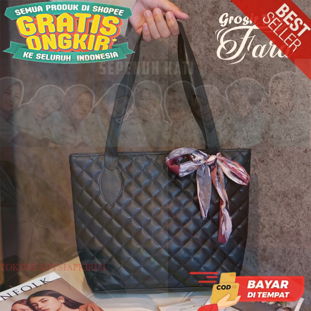 Import Zeva Bag - Toge Bag Tas Bahu WanitaTas Murah Simple Elegan ShoulderBag Women Cewek Kekinian P
