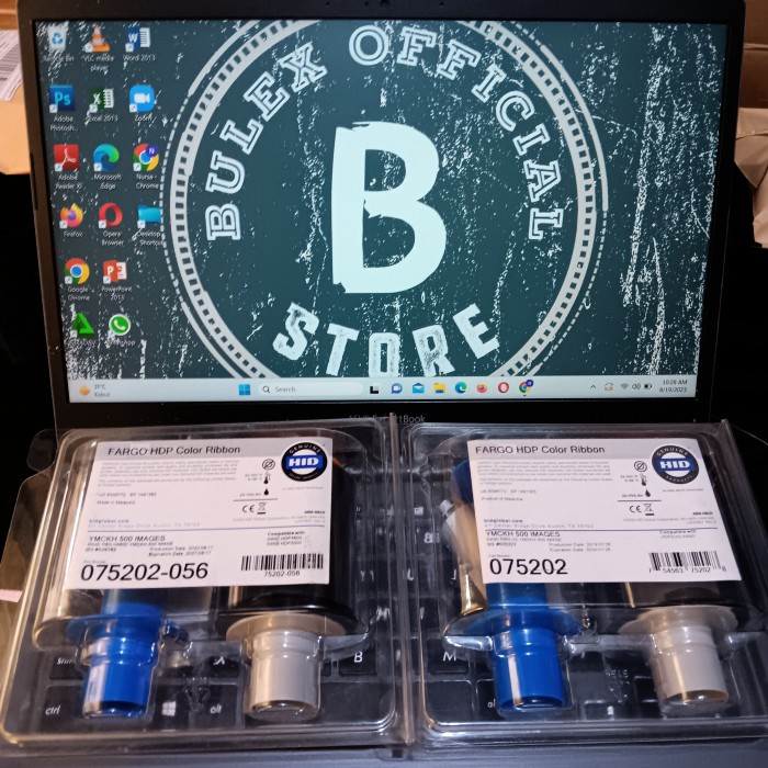 Ribbon Fargo HDP 5000 PN 075202 + 075202 056 ORIGINAL 100%